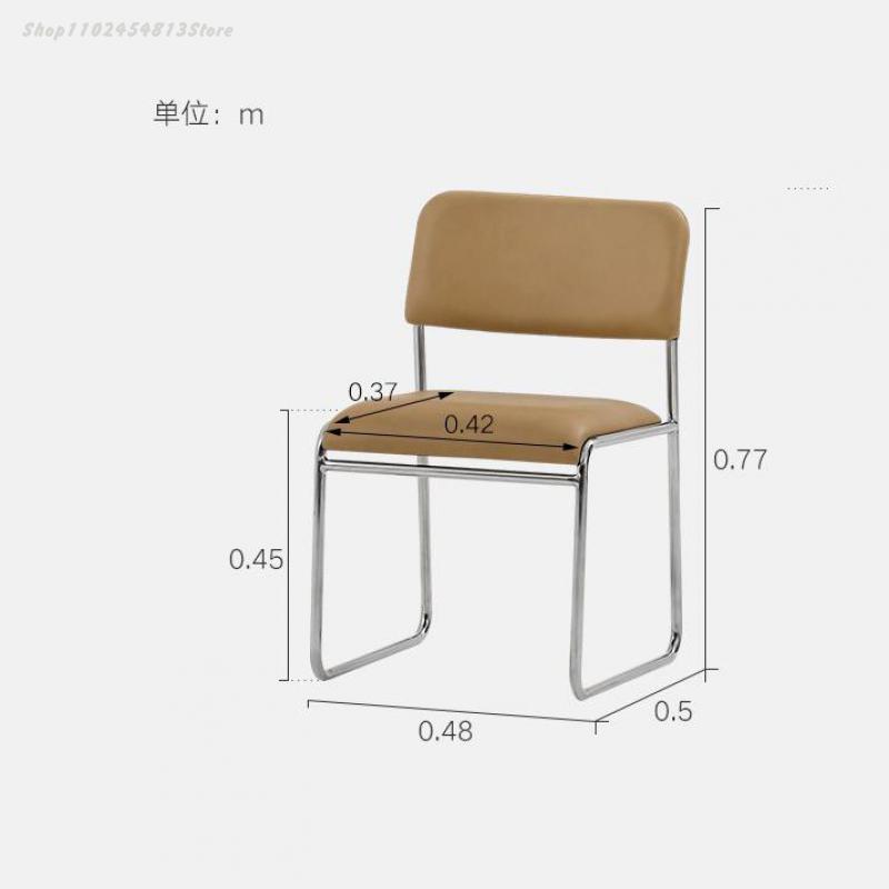 북유럽 빈티지 정품 가죽 가죽 가방 홈 홈 식당 식당 의자 사무실 컴퓨터 의자 회의자 고급실 호텔 바 식사