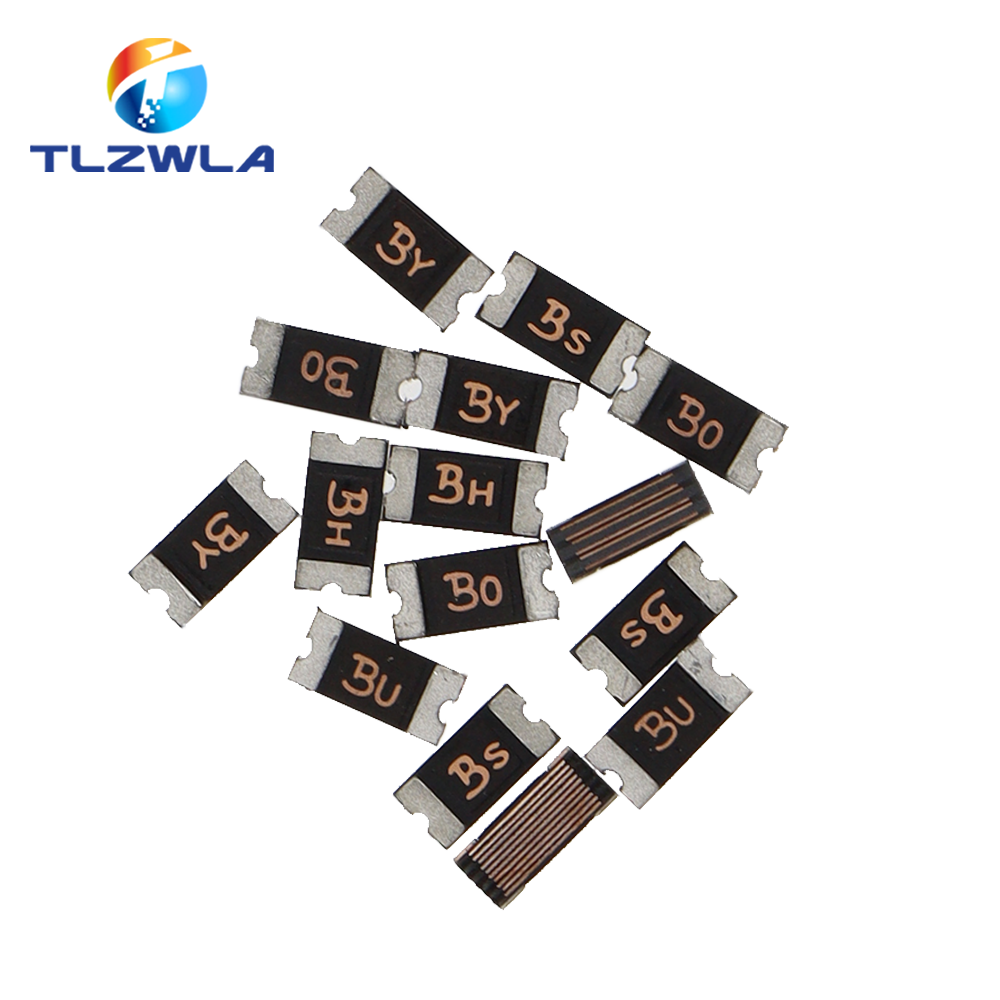 60 24 16 13 6V 3216 1206 0.05A 0.1A 0.12A 0.16A 0.2A 0.25A 0.5A 0.75A 1.1a 2a 3a-5a SMD Resetilebilir Sigorta PPTC Kendi kurtarma sigortası