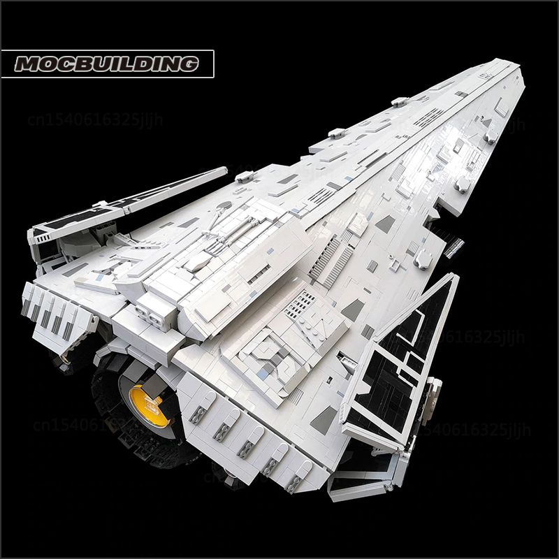 Новые звездные планы Raider-Class II MOC Corvette Blusts Blosts UCS Starfighter Межзвездный космический корабль DIY Технология сборки кирпичи.