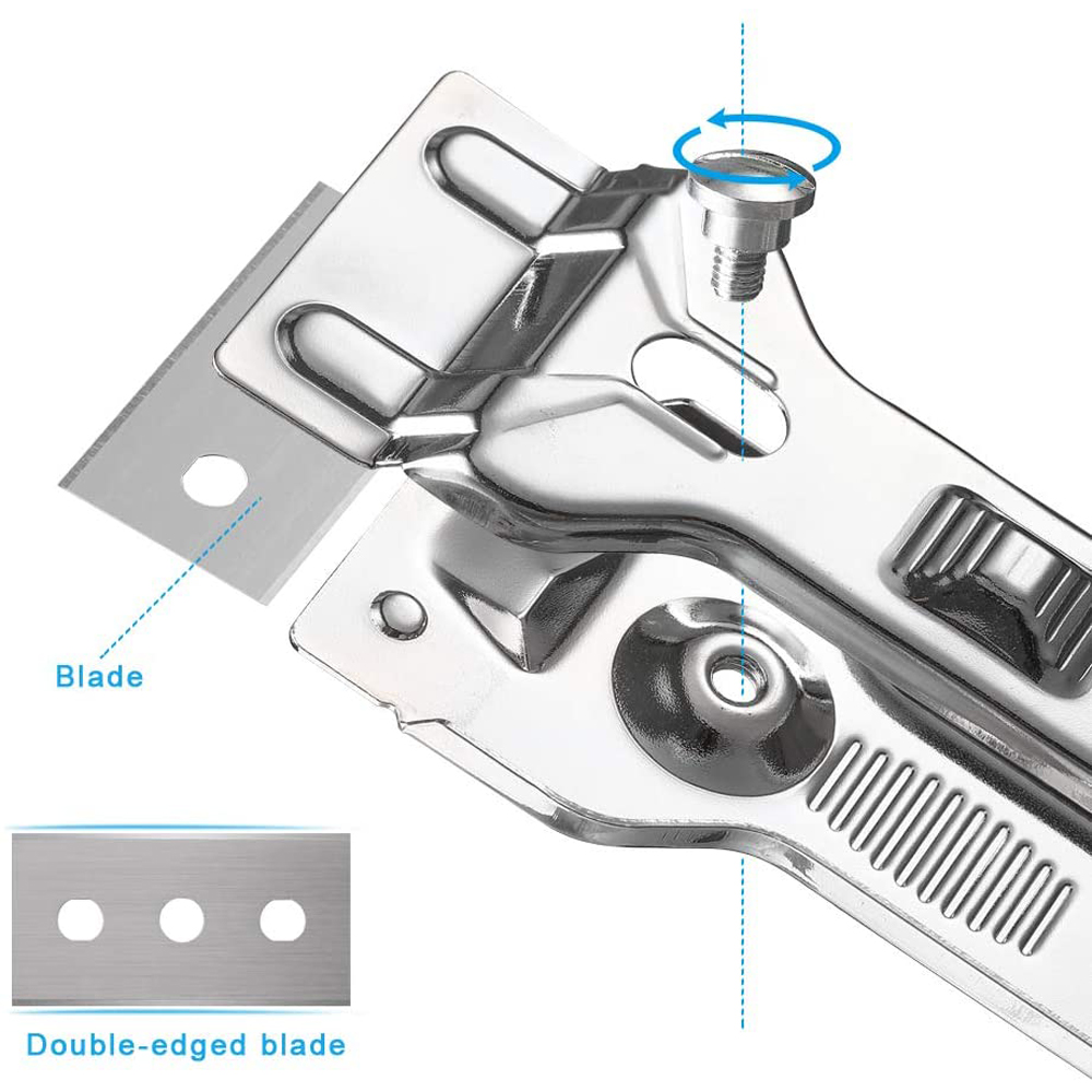 Sıyırıcı Blade Aracı Otomatik Film Çıkartma Tutkal Buz Teşvik Edin Pencere Boşluğu Cam Seramik Mutfak Ev Araba Temizleyici Squeegee Bıçak