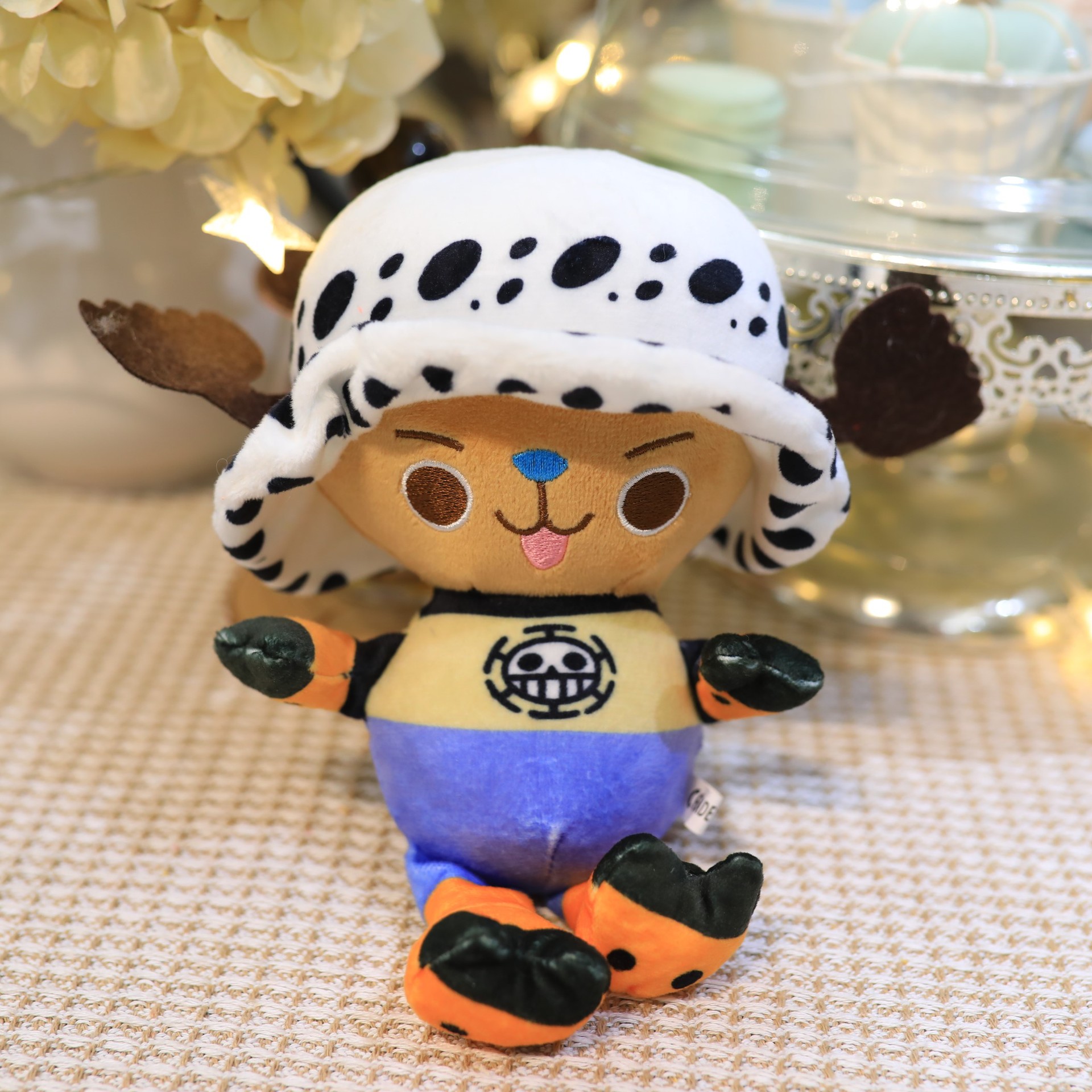 かわいい20cmの4色の仕事Luffy Pirate Doll New Grapher Dolls Children's Plush Toy Creative Anime Festival Gift Gift Children's Doll Birthday Gift