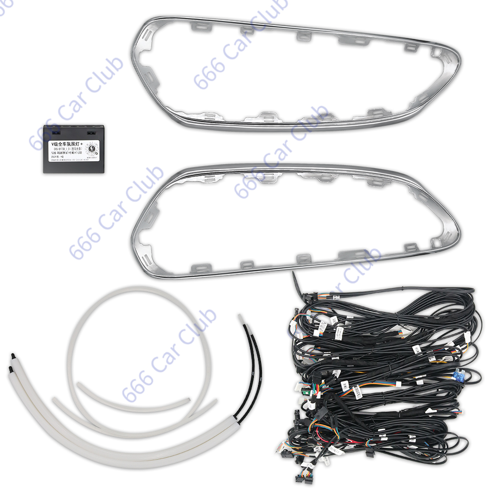 i LED LED Ambient Light Mercedes Benz W447 V Classe V260 Auto Auto Turbina Air Prese d'aria Lampada decorativa Kit