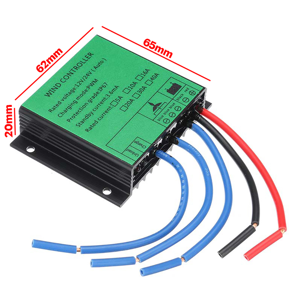 MPPT Boost Controller IP67 Water Resistant 12V/24V/48V Automatic Controller 3000W Wind Turbine Controller System