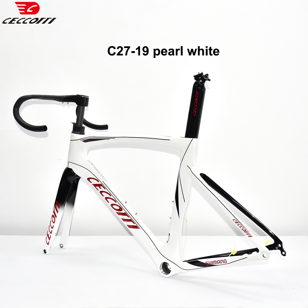 2023 Newest Disc Brake Road Bike Frame With Full Hidden Cable From Ceccotti Bicycle