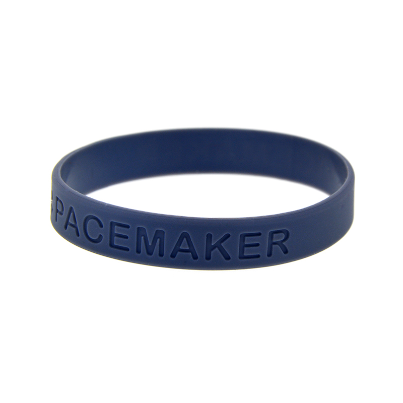 Pacemaker Silicone Bracelets à main de taille adulte pour les femmes ou les hommes