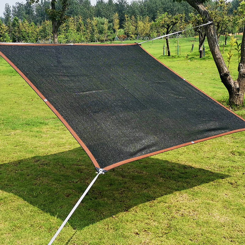 HDPE anti-UV Net de Sunshade, auvent de pergola extérieur, plantes succulentes de jardin abri de soleil, filet de piscine, 85% d'ombrage, trois CO