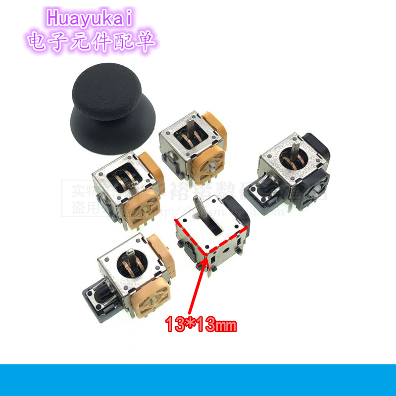 Hélicoptère Modèle Aircraft Remote Contrôle Potentiomètre Modèle 3D Airplane Remote Contrôle Rocker Joystick 10k 5k 13 * 13 mm