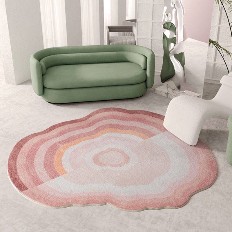 Carpets for Living Room Children's Bedroom Home Decor Winter Warm Cloud Shape Colorful Cute Girl Heart IG Polyester Soft Rugs