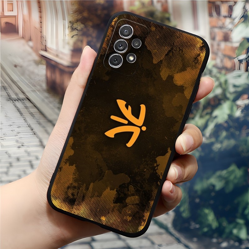 CS GO FNATIC FNC CLUB電話ケースSAMSUNG S22 S21 S23 S30 S20 S9 S10 S8 S7 S6 PRO PLUS EDGE ULTRA FE SOFT COQUE