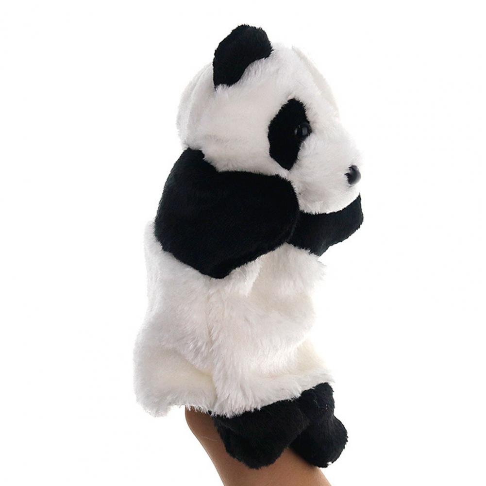 Plush Panda Hand Puppet Lightweight Panda Hand Puppet Plush Toy Super Soft Children Plush Animal Hand Puppet Kids Gifts