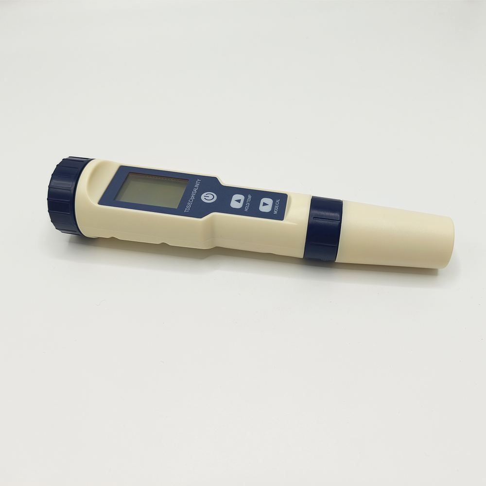 Penna del tester di qualità dell'acqua digitale 5 in 1 TDS EC PH Salinità del misuratore di temperatura piscine, acqua potabile, acquari