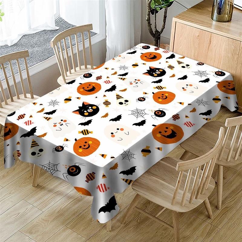 Halloween Temat Temat Party Pumpkin Ghost Spider Mat Mat Horror Atmosfhere Props Scene Layout Stable Stoli