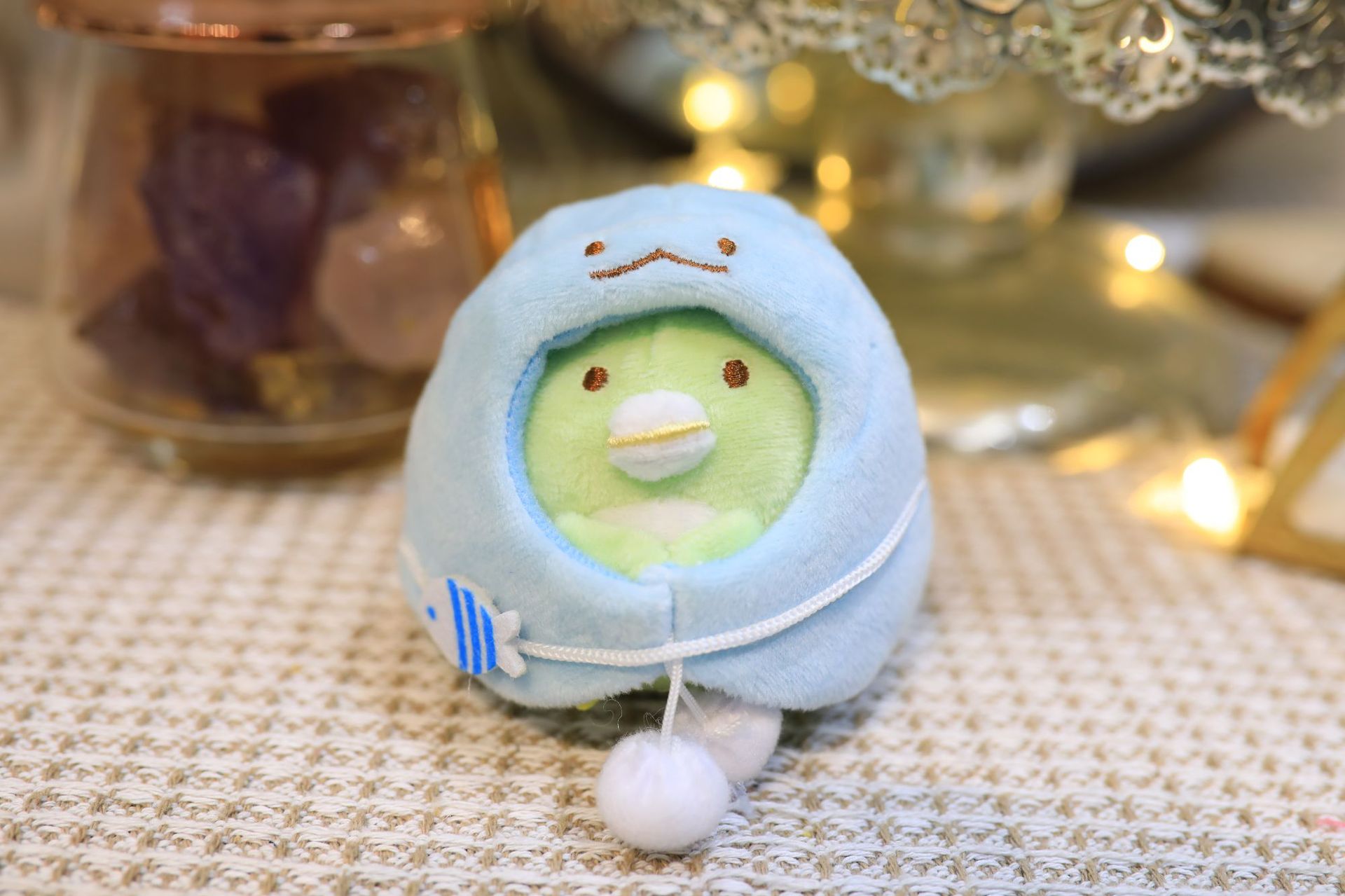 Mignon de châle de 4 pouces Corner de châle petite créature 10cm Grabbing Machine Dol Doll's Plush Toy Creative Kuromi Gift Gift Birthday's Birthday's Birthday