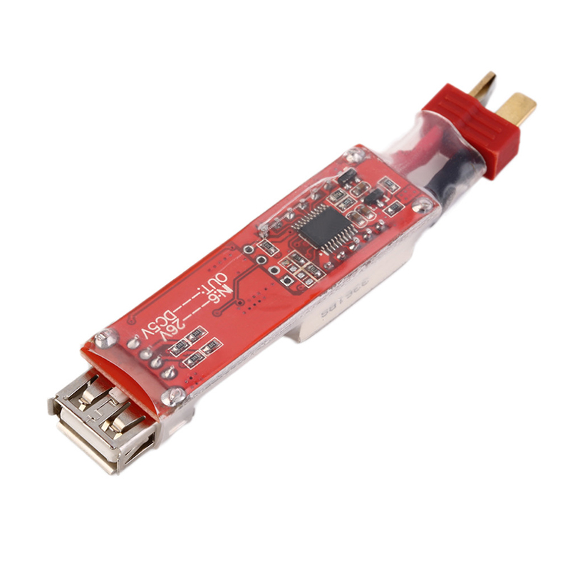 2S-6S LIPO Lityum Pil XT60 / T Voltajlı USB Şarj Convertörüne Tapma Telefon Özellikleri Koruma İçin Ekran Adaptör Kartı