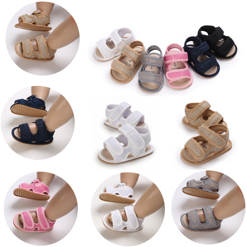 Nuova suola morbida in gomma Non slip bambini prima walker culitta neonato sandali estivi sandali da bambino