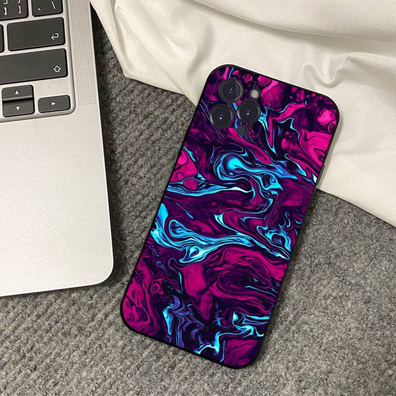 Abstract Venom Liquid Phone Case For iPhone 14 11 12 13 Mini Pro Max 8 7 6 6S Plus X SE 2020 XR XS Funda Case