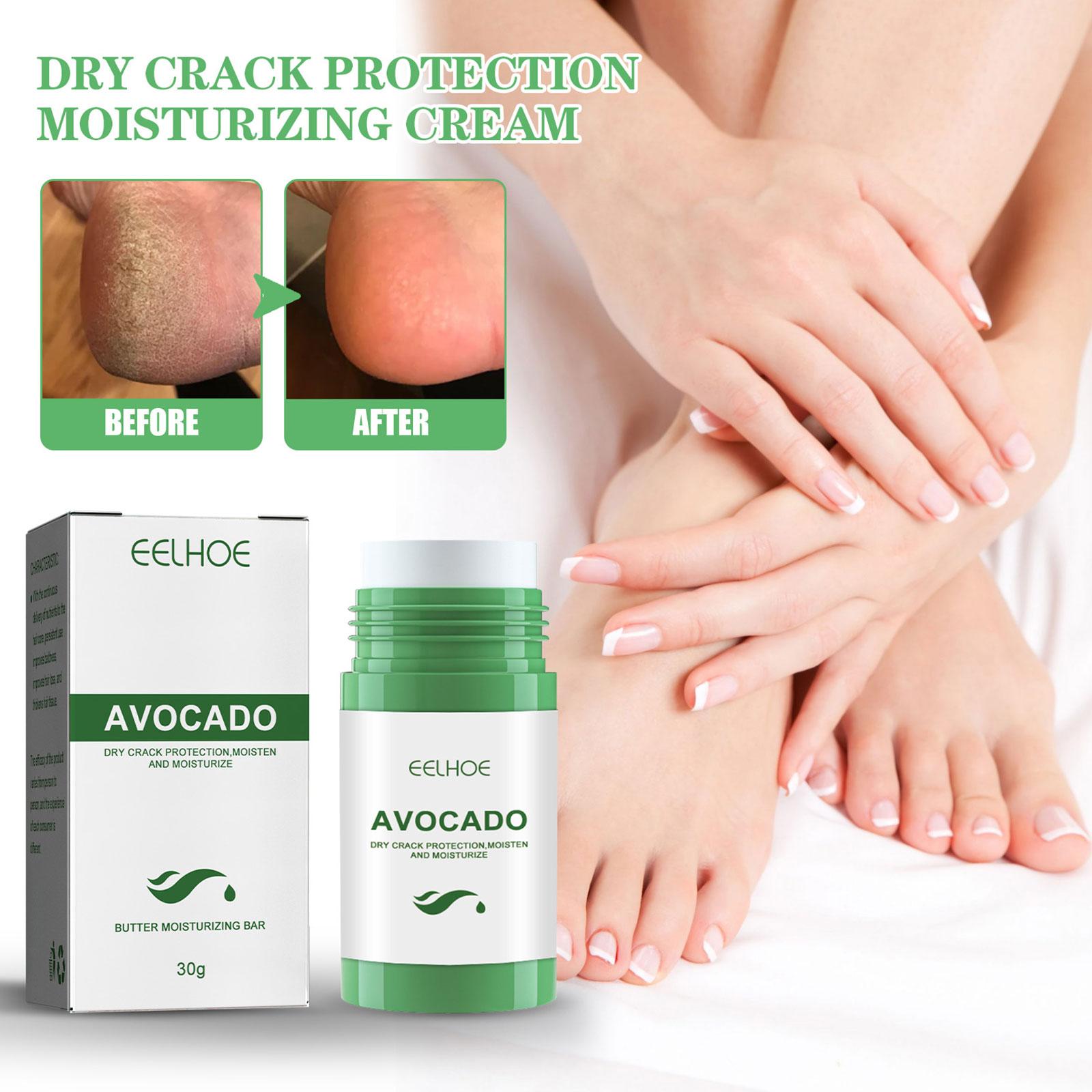 Crema naturale del piede olio di avocado che idrata il tallone antidry crack rimozione di riparazione rotta rimozione morta le mani