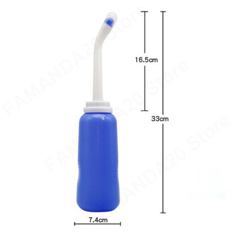 Garrafa portátil 500ml Viagem Limpador pessoal Hand reten Bidê Pulverador BUCO BUCHO