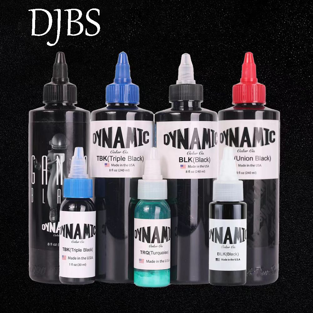 DJBS 30ml 240ml/Botella Tatuaje Pigmentos Microblading Pigmento Tatuaje Pigmentos negros para el cuerpo microblading Arte cosmético