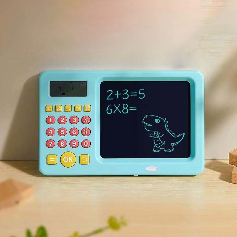 Machine de calculatrice USB Kids Tablets Dessin numériques Tablets de formation Arithmetics pour enfants Test de mathématiques GAMETOY