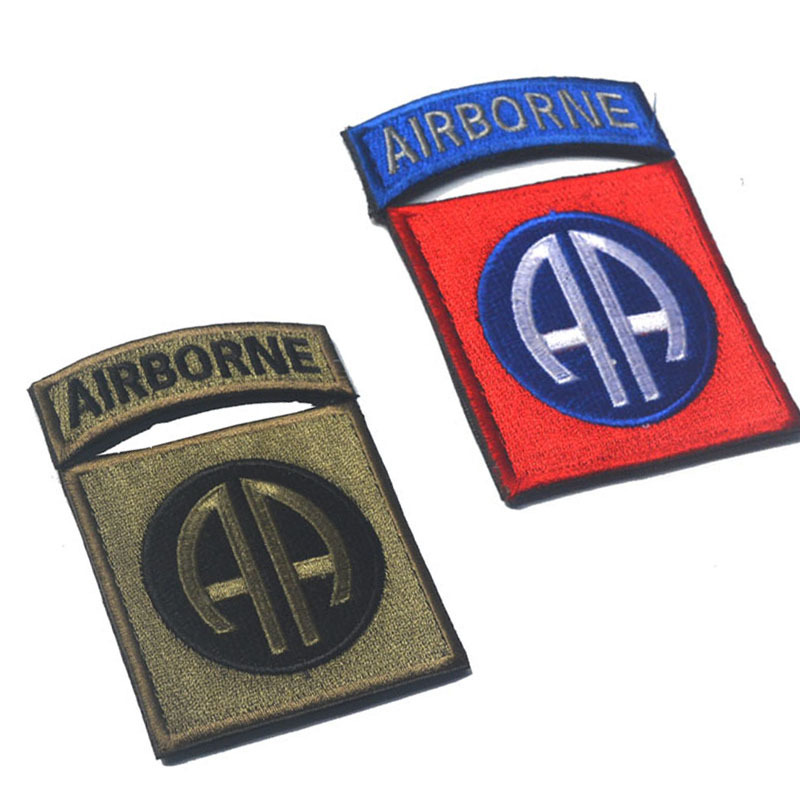 Airborne US 101 Air Assaulter aa haftowane armband siła taktyka wojskowa odznaka armii fan odzieży plecakowe plecak