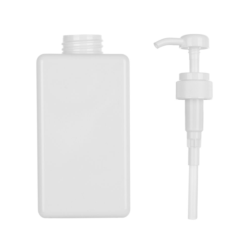 Nouveau gel de douche en plastique transparent pour désinfection à la main Shampooing Pumpo Soap Dispener Container Mouing Bottle