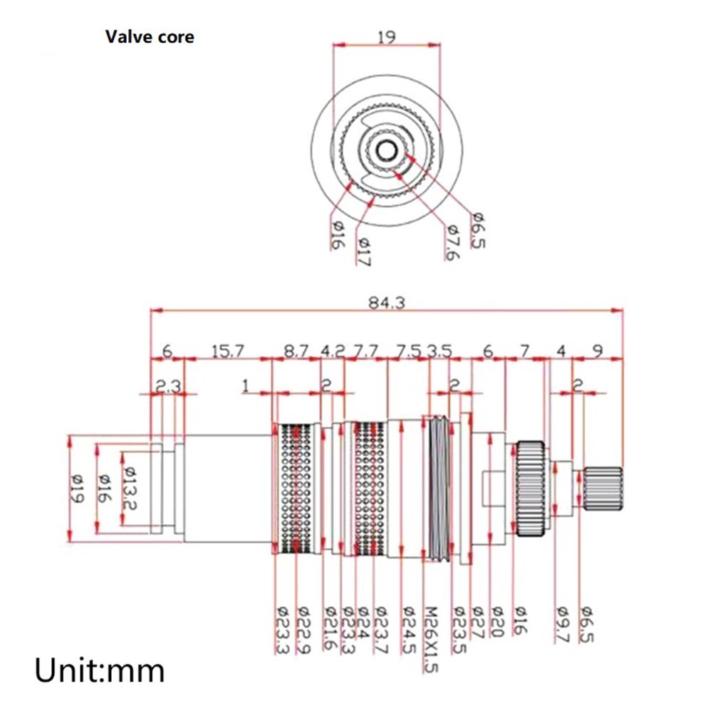 termostatisk mixer kranpatronduschblandare ventil mässing 20 - 48 grader för termostatiska stångblandare badrumstillbehör