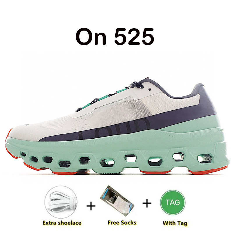 Designer Running shoes On 525 sneakers Frost Cobalt Eclipse Turmeric eclipse magnet rose sand ash trainers outdoor Sports breathable Hiking men women shoe 36-45