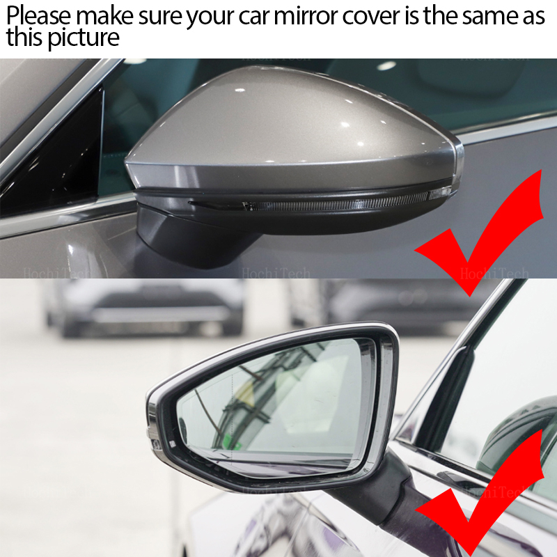 Side Mirror Glass Rear View Exterior Wide Angle for Audi A6 S6 RS6 C8 4K A7 S7 RS7 4K8 A8 A8L S8 S8L RS8 D5 Left or Right