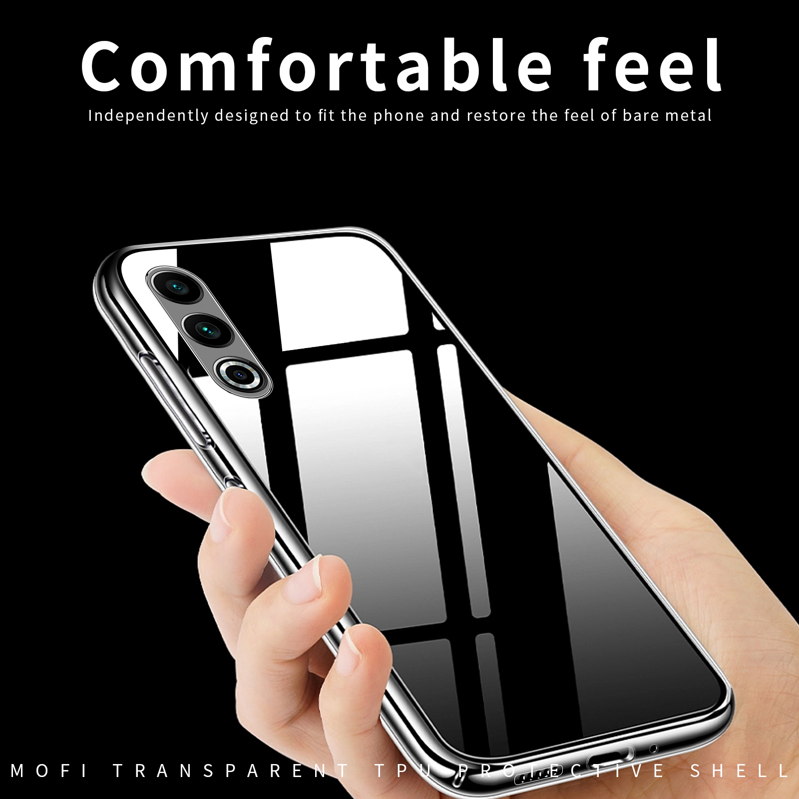 Meizu 20 5g Case MOFI Ultra sottile TPU Clear Croil Case di telefono Meizu 20