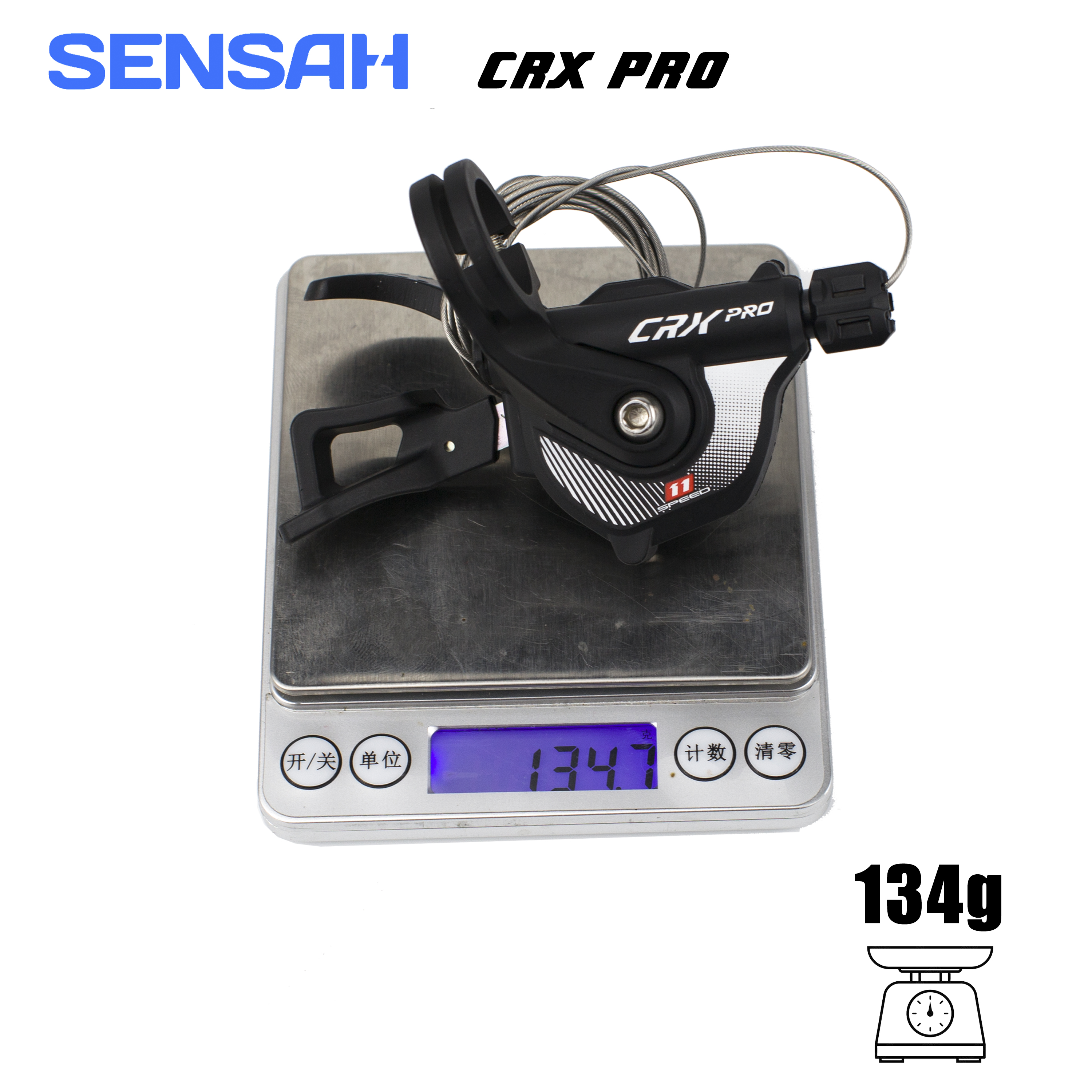 Sensah CRX Pro 1x11Speed Groupset avec 11V Shifter arrière Derilleur Cassette Chain Bike Pièces pour MTB Mountain Sprocket HG Kit