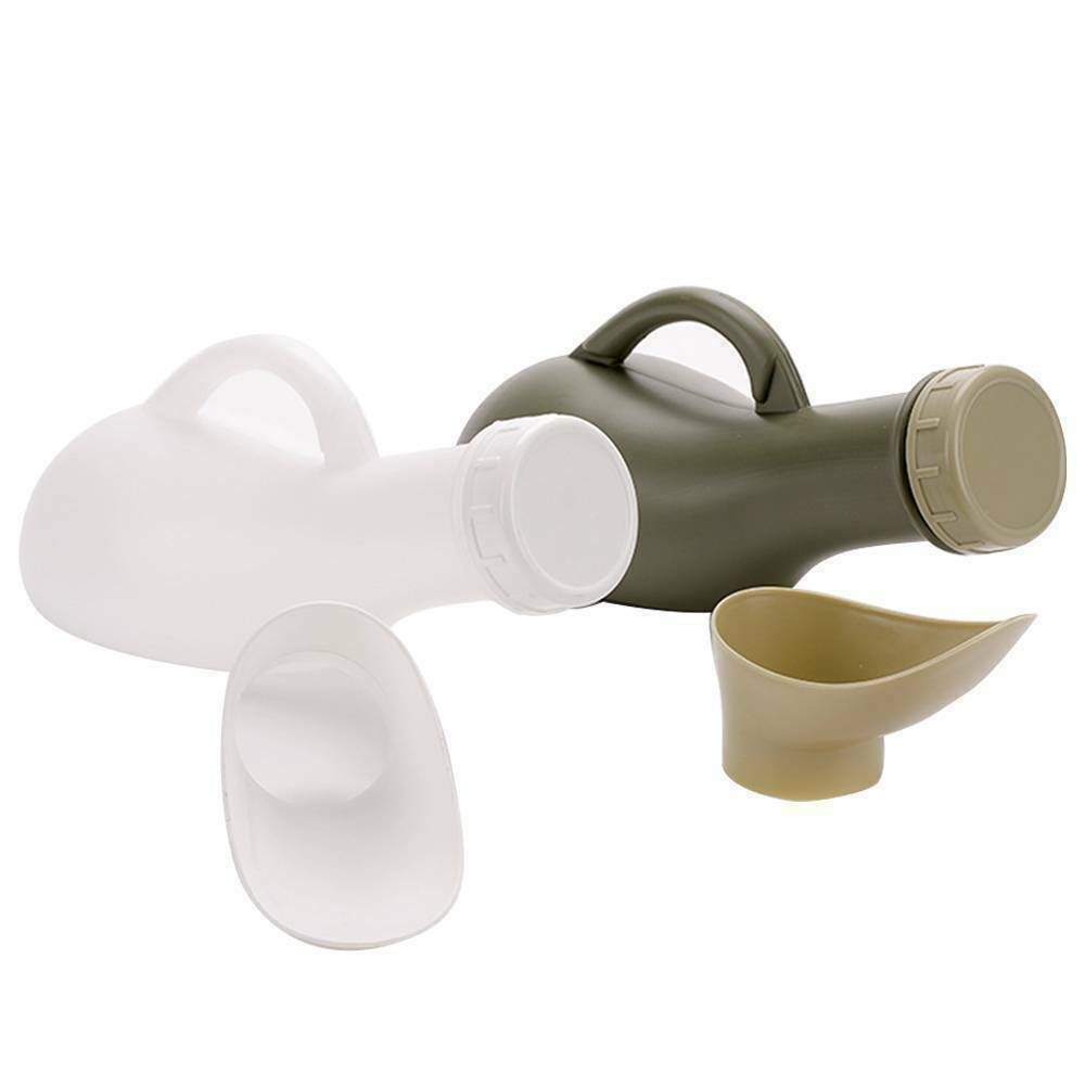 Unisexe Pee Tool Journeys 1000ml Bouteille d'aide à toilette Travel Urin Storage Portable Bouteille d'urinoir