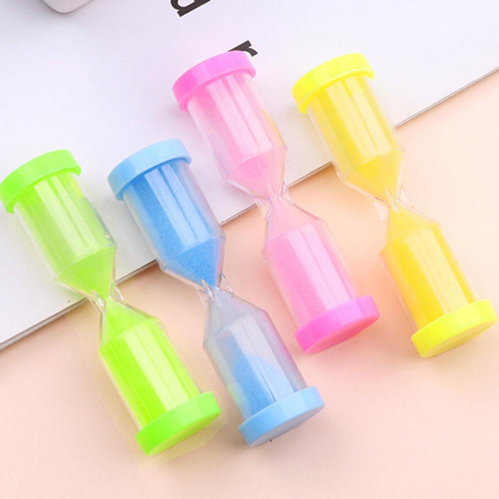 Kids Sand Hourglass Creative Colorful Time-conscious Portable Convenient Timing Smooth Surface Kids 20s Count Down Sandglass