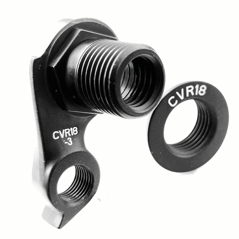 2 stks fiets achterste derailleurhanger voor CERVELO CVR18-3 DRH-WMN112 DISC ROADFRAME C3 C5 R3 R5 DISC M12X1.75 MM THRU-AXLE DROPOUT