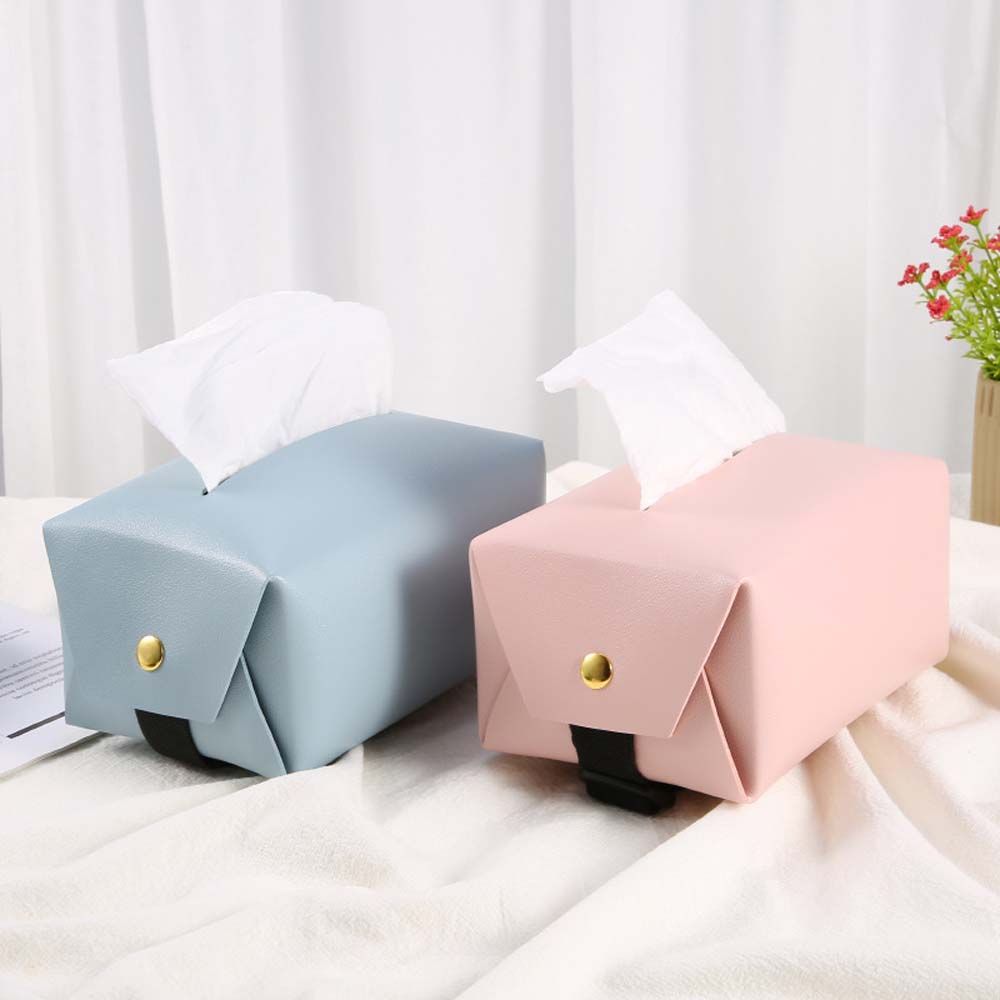 Halterpapierpaket Case Auto Styling Accessoires Ledergewebehalter Tissue Boxes Paper Serviette Hülle Auto Papierboxen