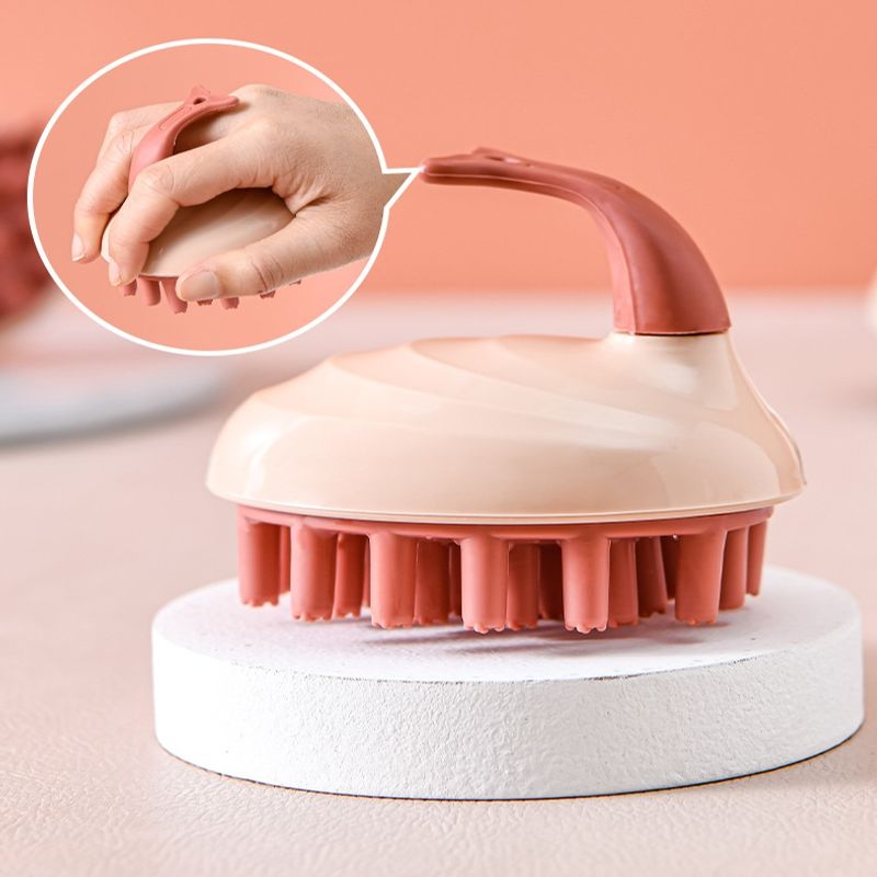 Corps de tête en silicone pour laver les cheveux de soins propres qui démangeaissent les démangeaisons du cuir -