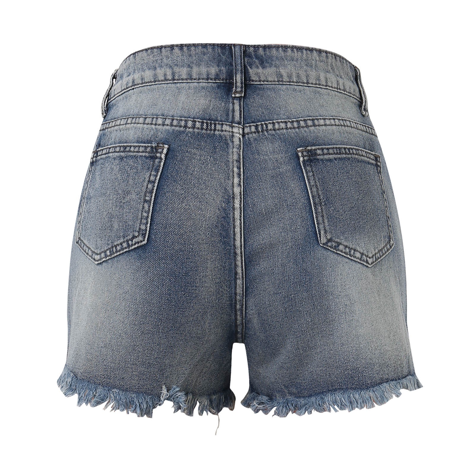 Summer Denim Shorts Women High Waisted Plus Size High Waisted Stretch Summer Jean Causal Shorts Wide Legs Female Denim Jeans