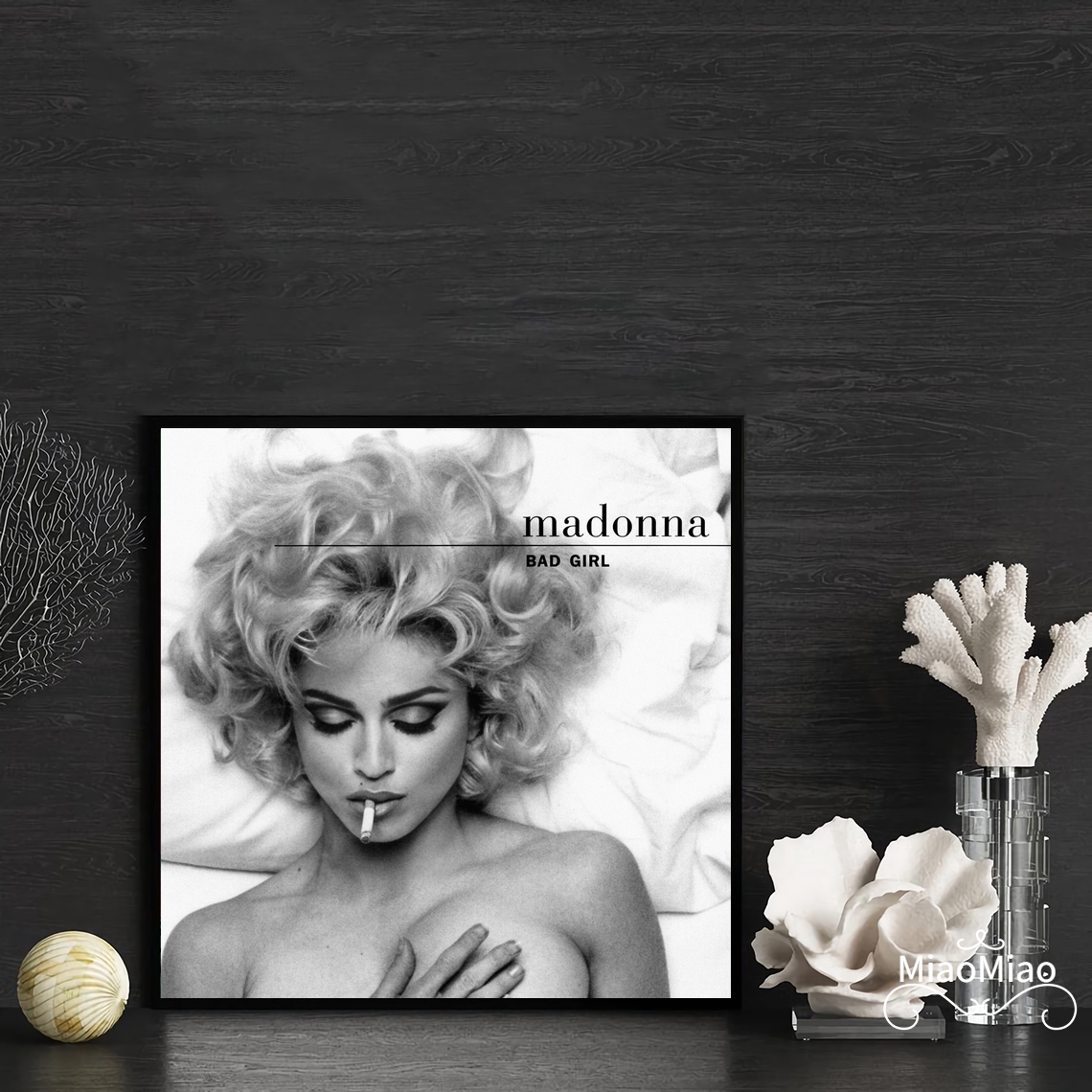 Madonna Bad Girl Fever Music Album Cover Affisch Canvas Art Print Home Decor Wall Painting ingen ram