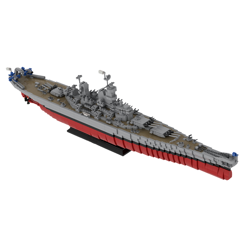 ゴブリックMoc Warshipアイオワクラス戦艦