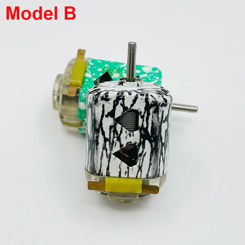 DC 1,5 V 2,4 V 3V Ultrahohe Geschwindigkeit Schneller Slot-Auto 130 Mini-Elektromotor-Kühlloch für RC-Spielzeug 4WD-Slot-Rennsportauto Motor