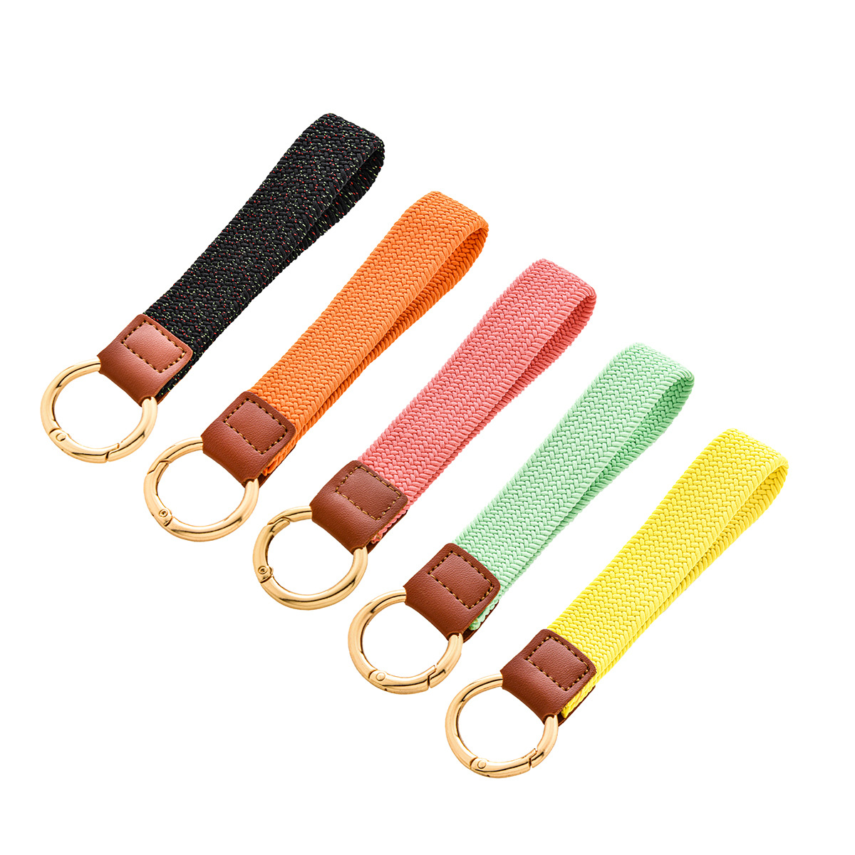 Keychain Wallet Canvas off1356 Brand Belt Bag Charm Gift Hang Luxur Design Travel Souvenir Personlig graverad