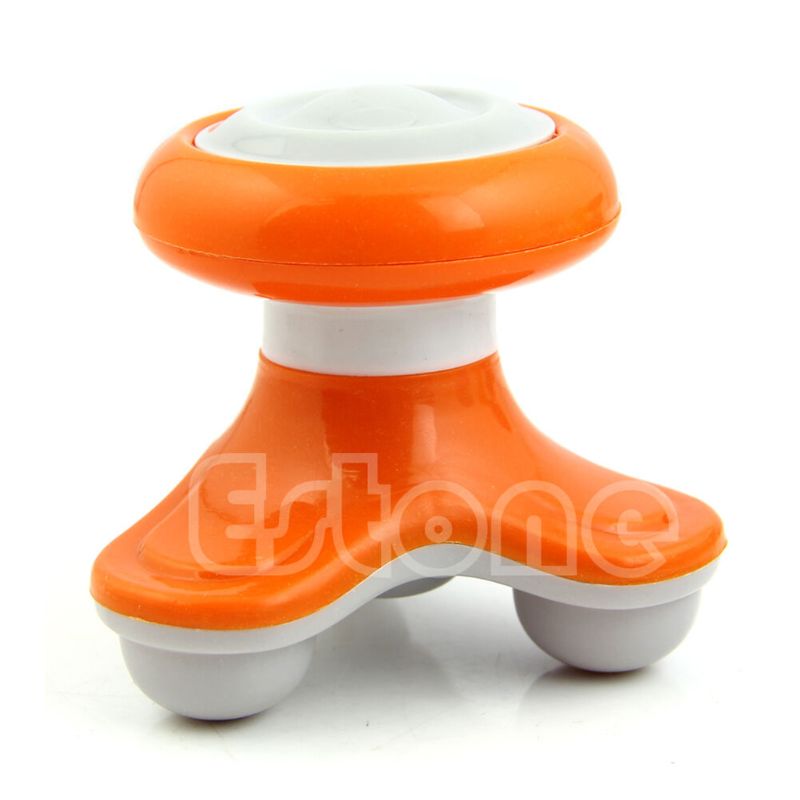 New Mini Electric Handled Wave Vibrating Massager USB Battery Full Body Massage