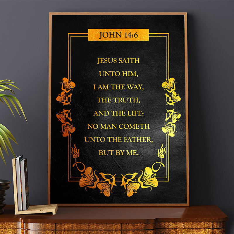 Bibbia versetti poster e stampe oro e filippesi Proverbi Romani Cronache Croniche la parete HD Picture di pittura decorazioni la casa
