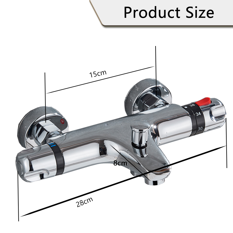 Shinesia Termostatico doccia Valvola di miscelazione del bagno miscelatore termostatico TAP TAPOD BAGNO MIXER MIXER MIXER VALVOLA