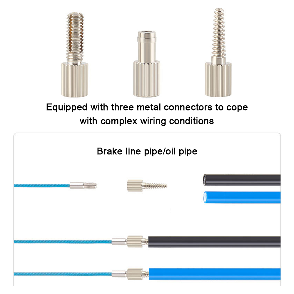 Набор инструментов для внутренних кабелей велосипедов MTB Road Bikes Shift Cable Гидравлический проволочный провод внутренний кабельный путеводитель для велосипедных велосипедных аксессуаров