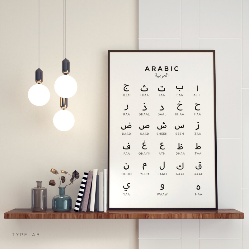 Blanc blanc différent de langue arabe espagnol alphabet apprenti