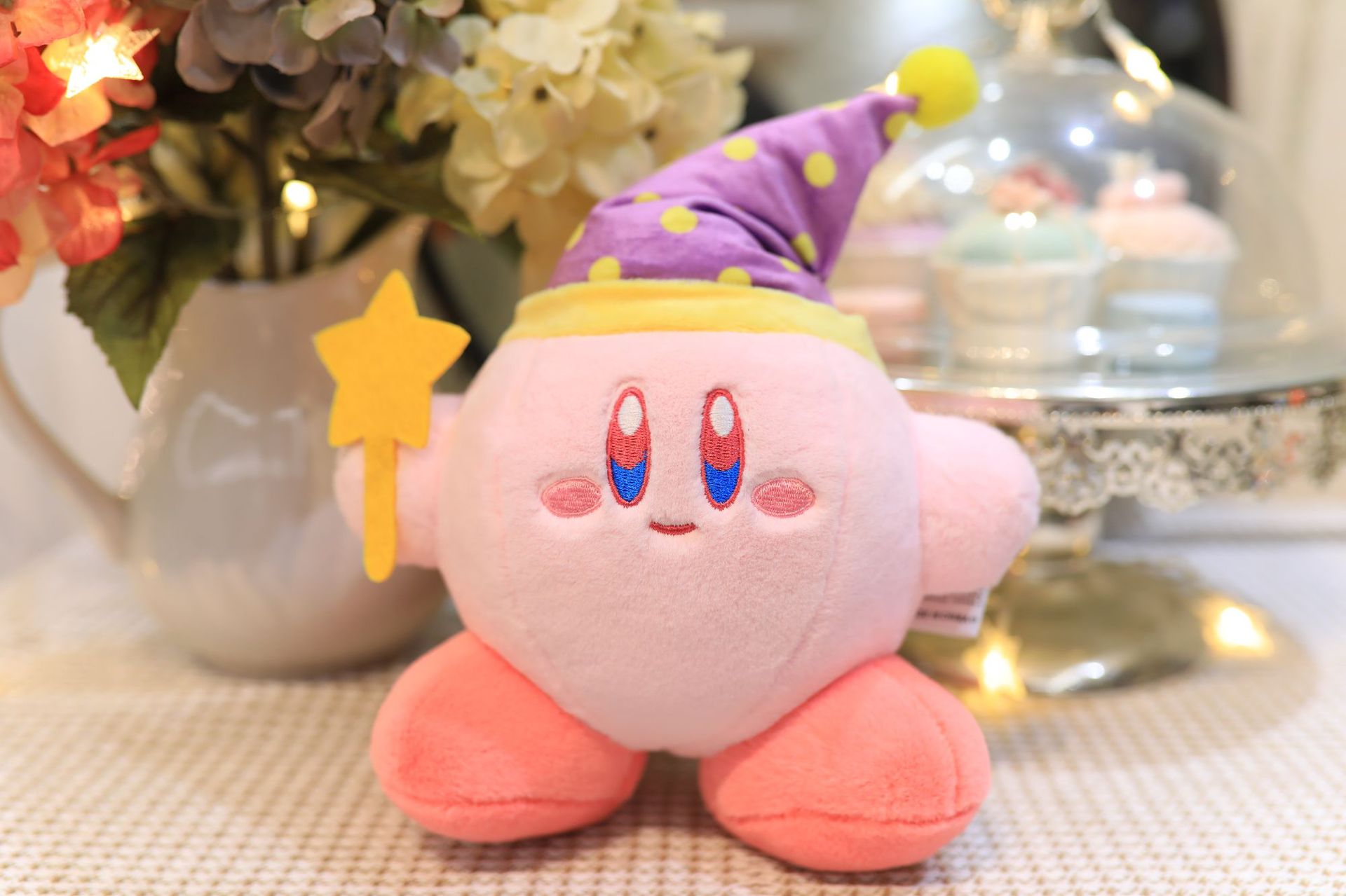 Dessin animé mignon de 8 pouces Clown Kabi 20cm poupée Grab Machine Dol Doll Toy Star Kabi Sanei Kirby