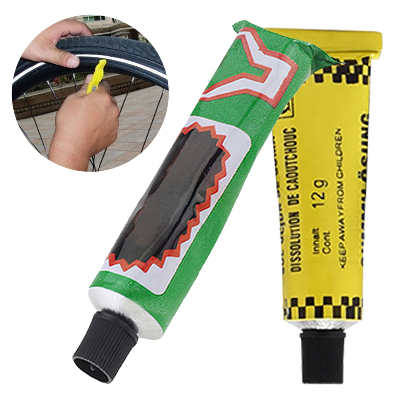 1/Motorcycle Bicycle Strong Repairing Glue Auto Motorbike Scooter Tire Inner Tube Puncture Repair Tool Car Moto Accessories