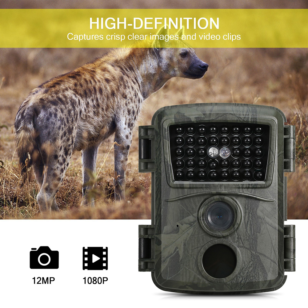 Hunting Camera With Mounting Strap With User Manual 5 Pins USB 2.0 Outdoor Waterproof Trail Camera Wildlife Scouting