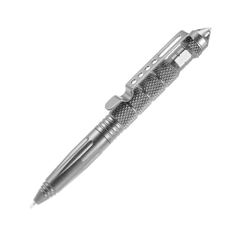 Samoobronna taktyczna kieszonka aluminiowa Aluminium anty -Skid Military Pen Tungsten Steel Head Obrona Pen Pen Glass Breaker Kit Survival Kit